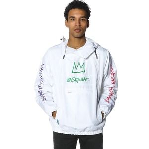 Jean-Michel Basquiat Dinosaur Members Only Windbreaker Jacket Coat